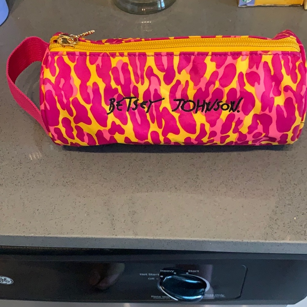 Betsey Johnson makeup bag